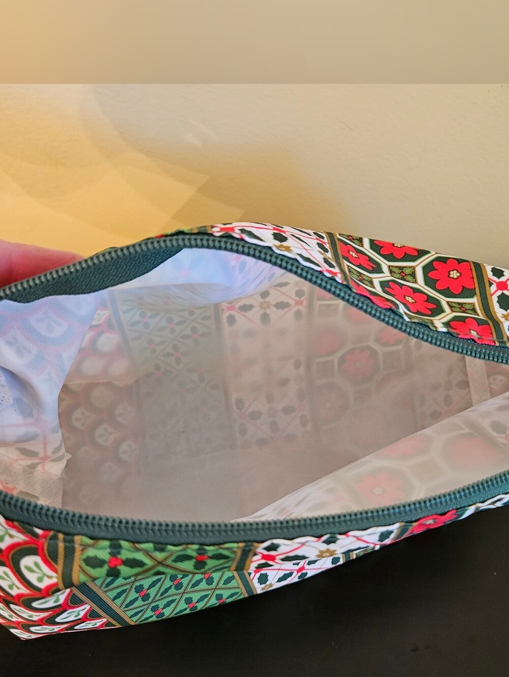 Hallmark Holiday Cosmetic Bag - Picture 3 of 3
